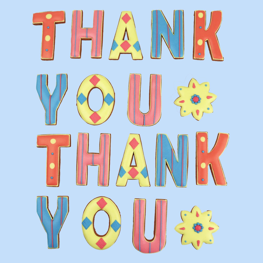 Thank You Luxe Biscuit Tin - Biscuiteers