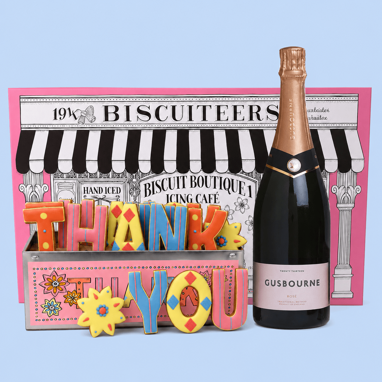 Thank You Luxury Gift Box - Biscuiteers