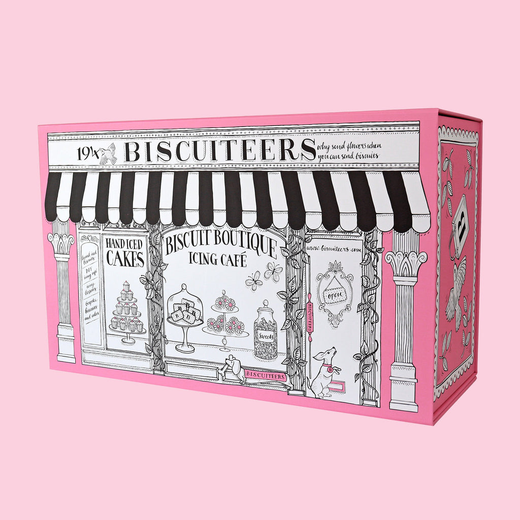 Thank You Prosecco Gift Box - Biscuiteers
