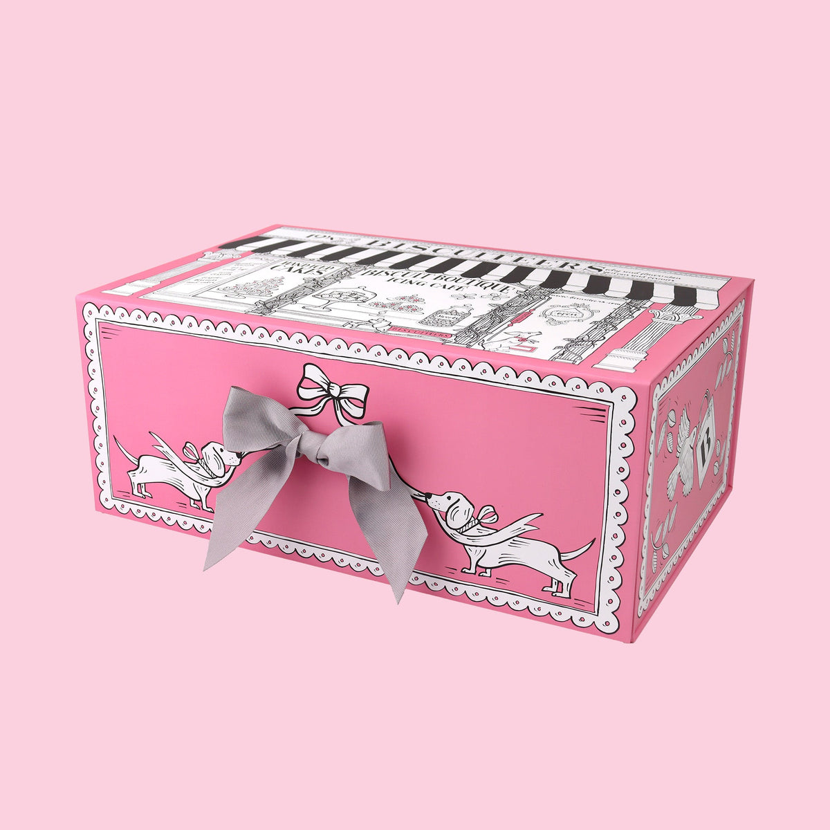 Thank You Prosecco Gift Box - Biscuiteers