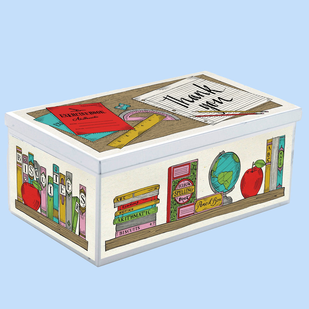 Thank You Teacher Biscuit Tin - Biscuiteers