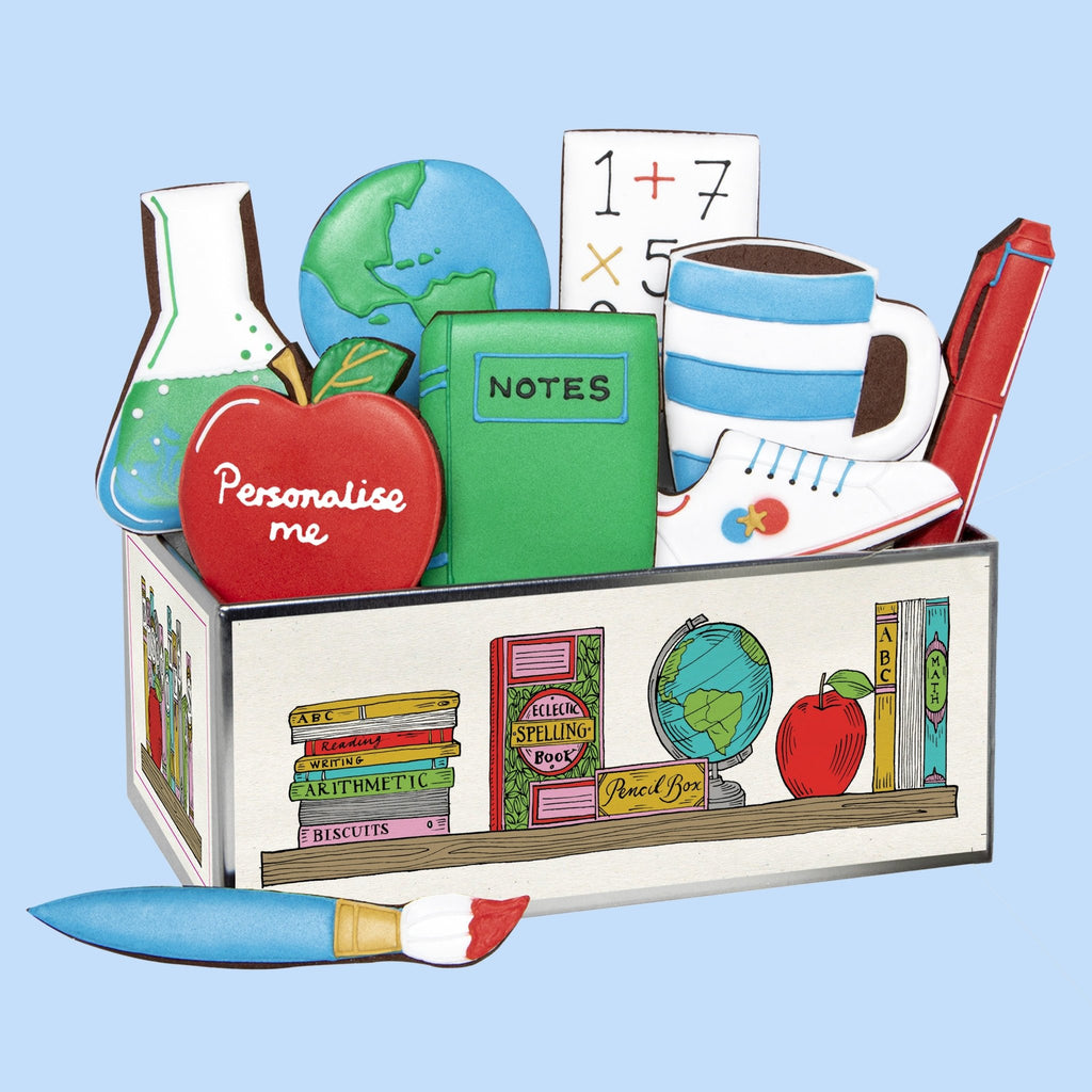 Thank You Teacher Biscuit Tin - Biscuiteers