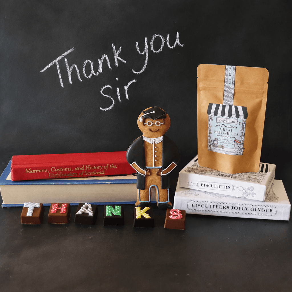 Thanks Sir Biscuit Mini Gift Box - Biscuiteers