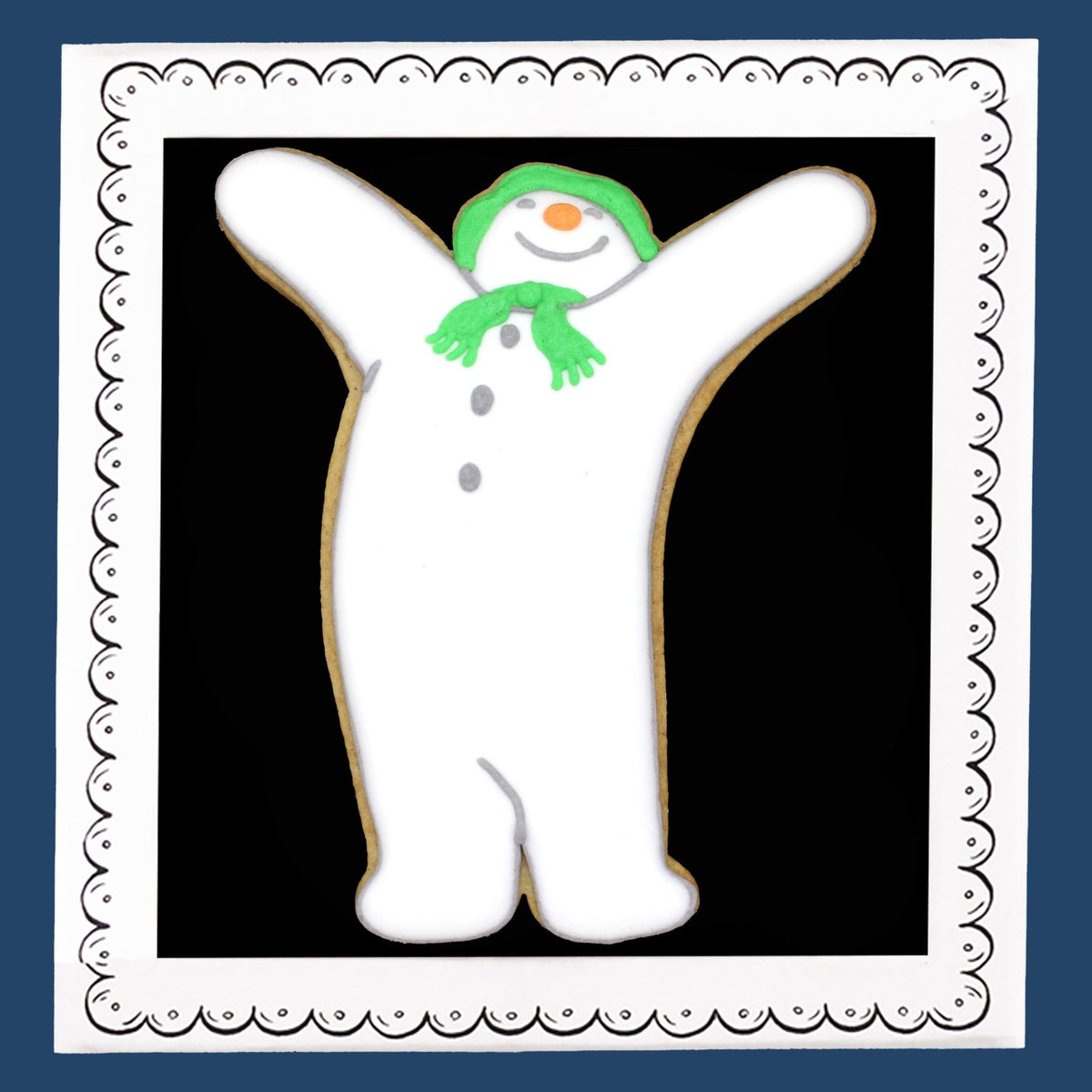 The Snowman™ Letterbox Biscuit - Biscuiteers