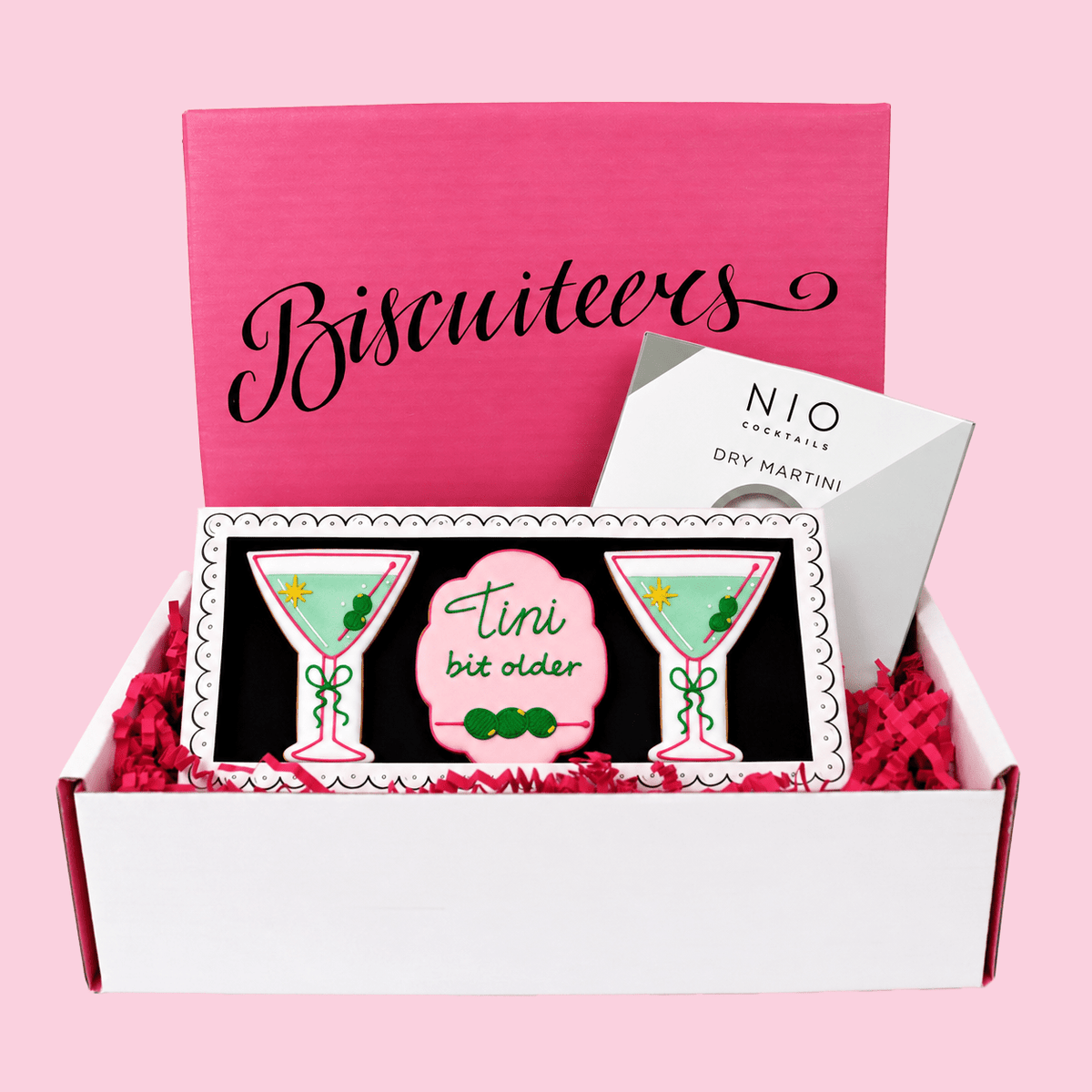 Tini Bit Older Mini Gift Box - Biscuiteers