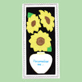 Vase Of Sunflowers Letterbox Biscuits - Biscuiteers