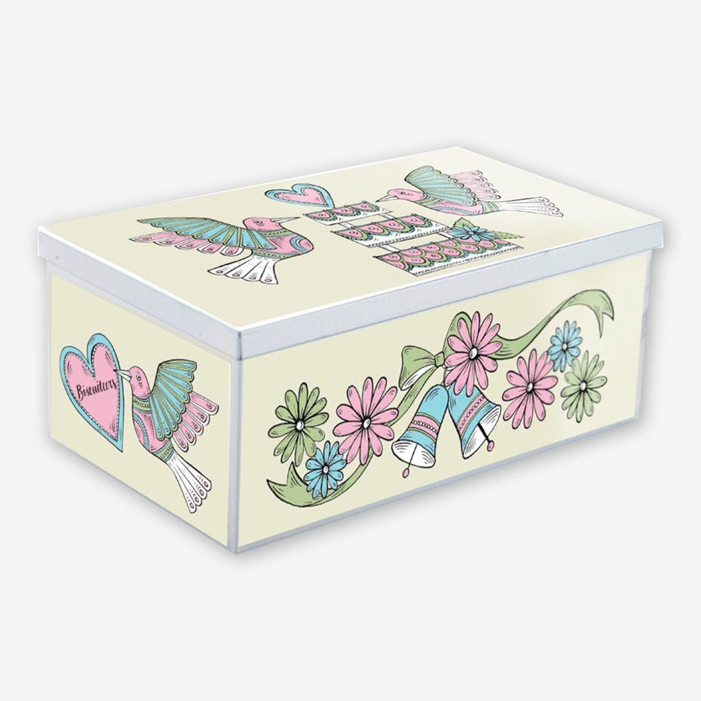 Wedding Bells Luxe Biscuit Tin - Biscuiteers