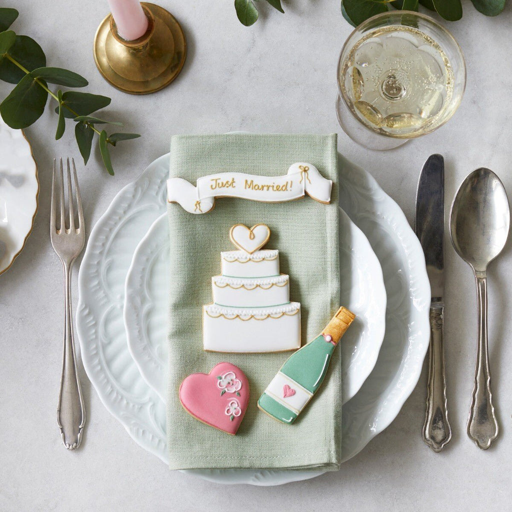 Wedding Bells Luxe Biscuit Tin - Biscuiteers