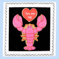You Are My Lobster Letterbox Biscuits - Biscuiteers