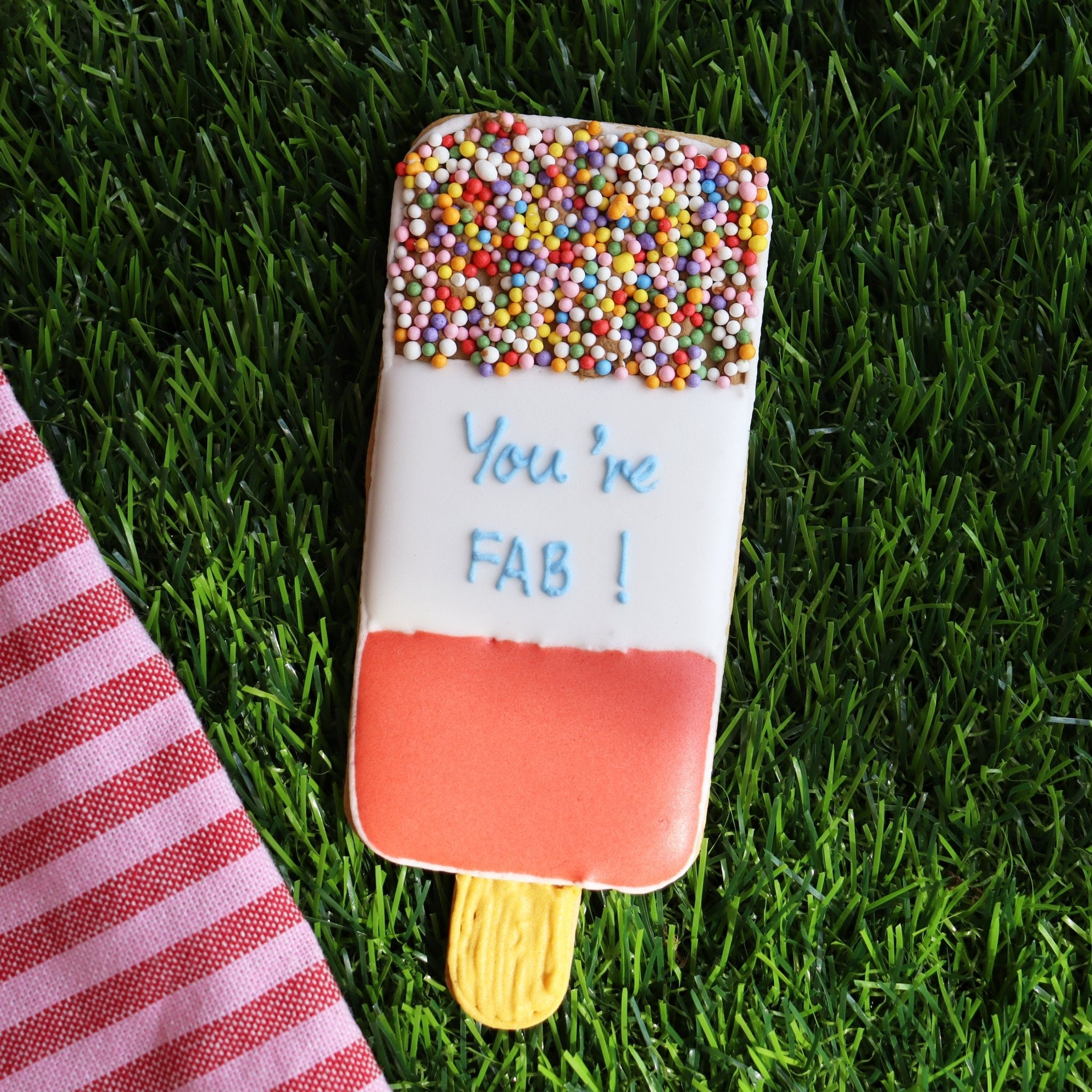 You're Fab Letterbox Biscuit - Biscuiteers